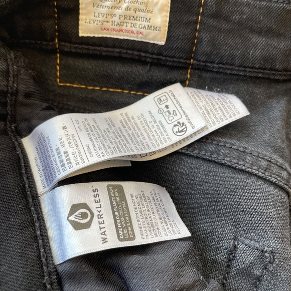 LEVI'S 541 Athletic Taper Men's Jeans, W30" x L30", Black - Picture 4 of 4